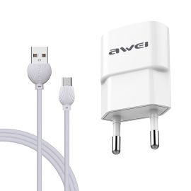 AWEI C-831 + CABLE MICRO USB BLANC