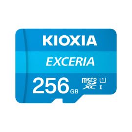 KIOXIA CARTE MICRO SD EXCERIA 256GO + ADAP