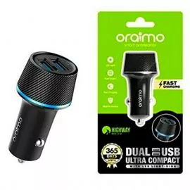 ORAIMO CHARG. VOITURE 2USB+2CABLE OCC-21DM