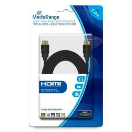 MEDIA RANGE CABLE HDMI HIGH SPEED 4K ETH 5M