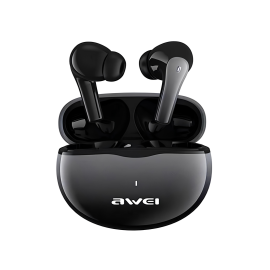 ECOUTEUR TWIN BLUETOOTH T62 NOIR AWEI