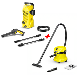 ASP EAU POUSSIÈRE WD2+NETTOYEUR PRESSION KARCHER