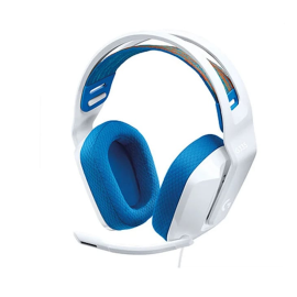 CASQUE GAMING FILAIRE G335 BLANC LOGITECH
