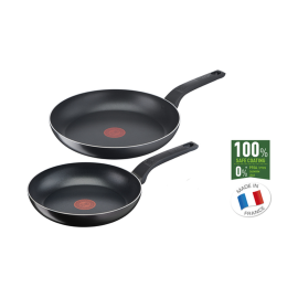 SET 2 POELES B5559033 24 + 28 CM TEFAL