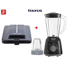 PACK BLENDER LIMA 400W+PANINI NOIR 750W