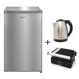 MINI BAR ELXMBF552 90L SLV ELEXIA + PANINI ELX-SMA-551 1000W ELEXIA + BOUILLOIRE ELX-KT-552 1,8L 1500W SLV ELEXIA