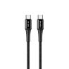 CABLE TYPE-C VERS TYPE-C 60W CL-111T NOIR AWEI