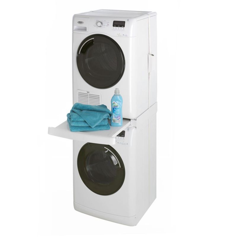 Kit de superposition pour lave-linge sèche-linge standard 60 cm