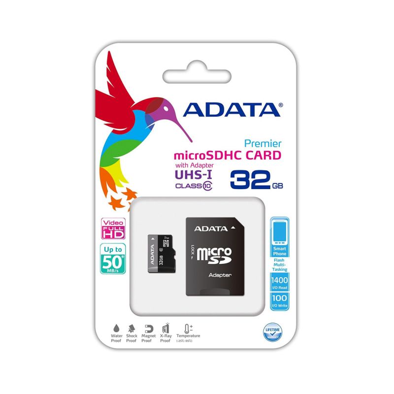 ADATA CARTE MSD 32G Carte mémoire