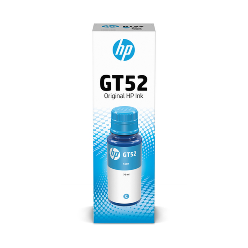 BOUTEILLE INK GT52 M0H54AE CYAN DT HP