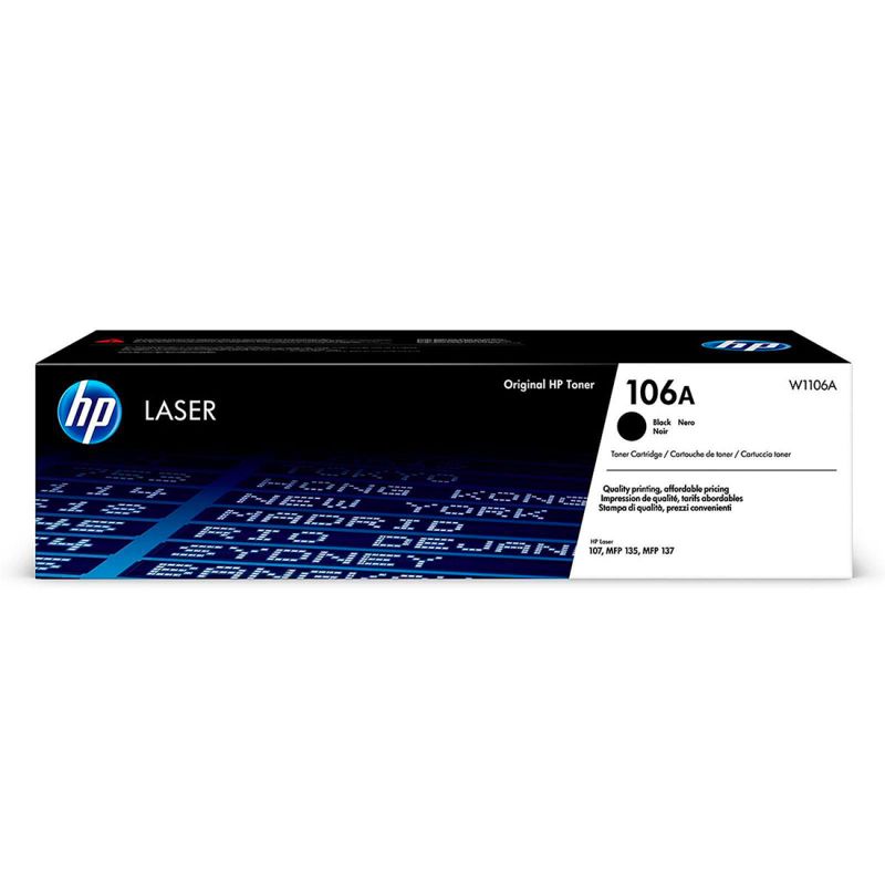 TONER 106A W1106A NOIR HP