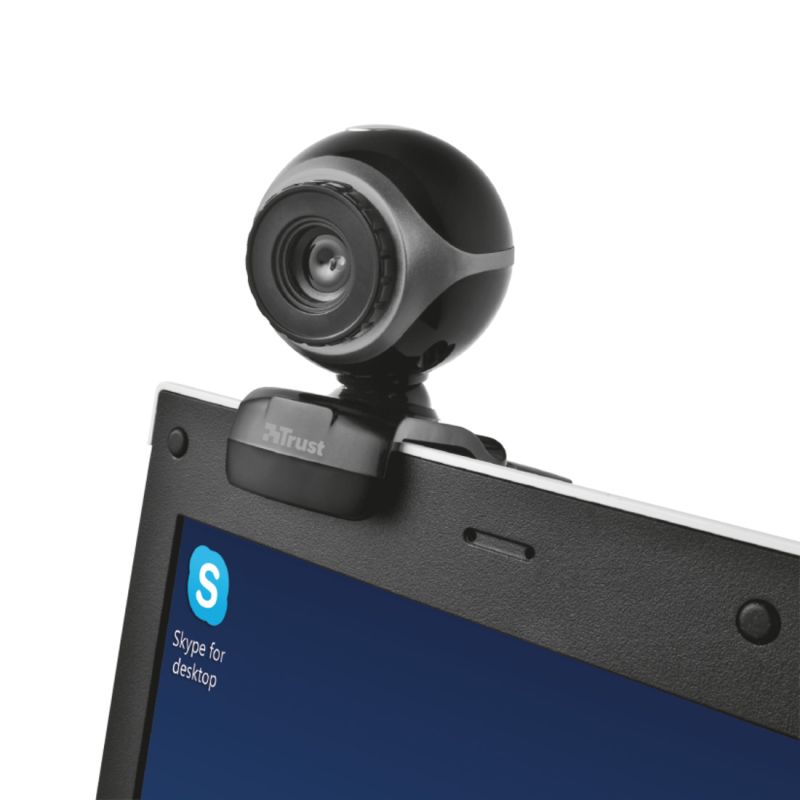 TRUST WEBCAM PC EXIS 480P NOIR