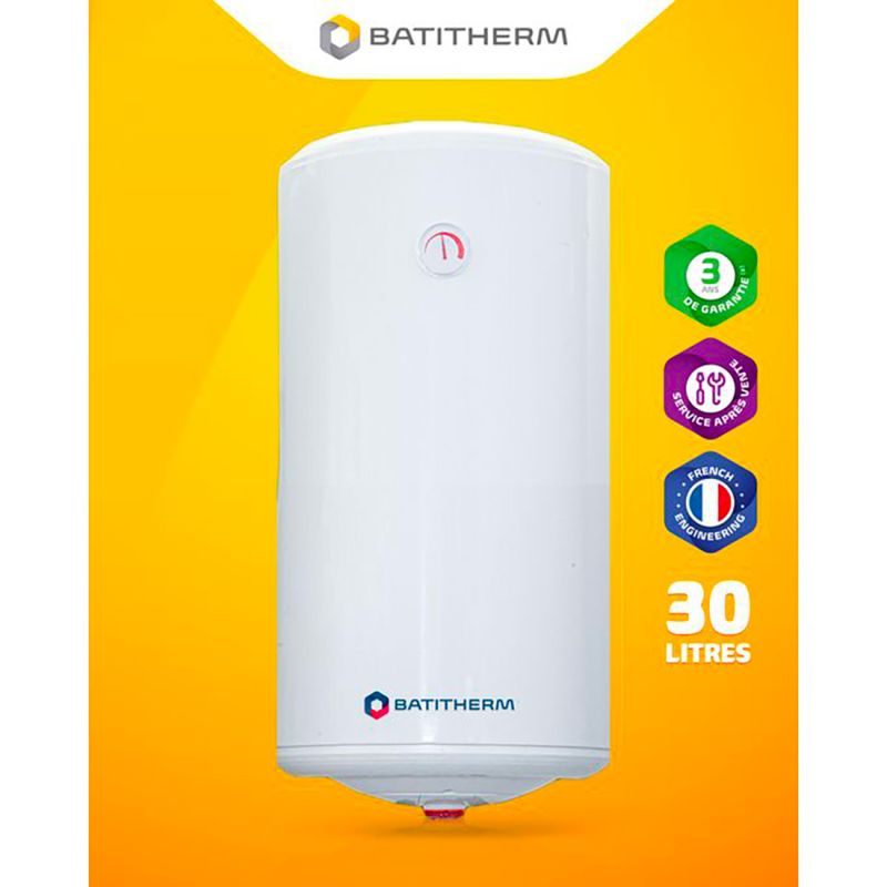 BATITHERM   CHAUF ÉLECTRIQUE VERTICAL 30L  Chauffe-eau électrique  2825133