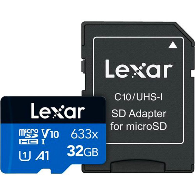 Carte Mémoire Micro SD 32Go（Blanc Bleu）+ Adaptateur SD + clé USB adaptateur  - Carte mémoire SD - Achat & prix
