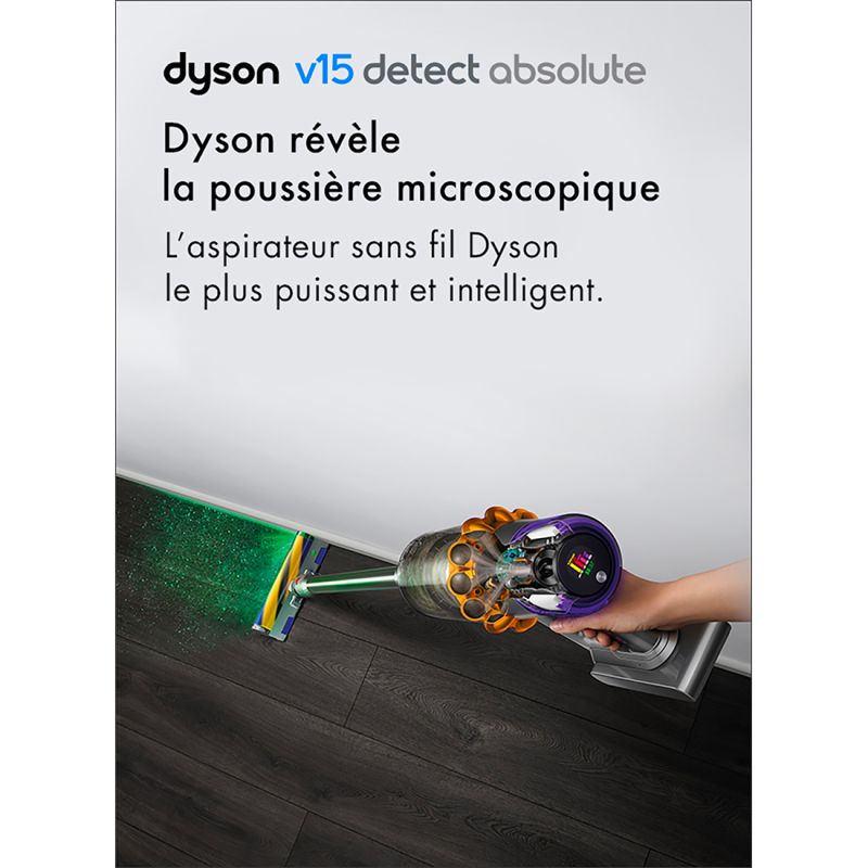Aspirateurs sans fil Dyson V15 Detect™