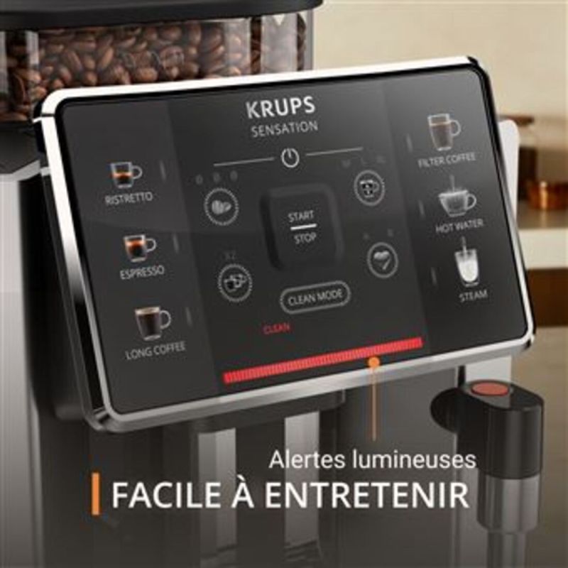 ESPRESSO SENSATION ROMA ALU/BLK EA910E10 KRUPS