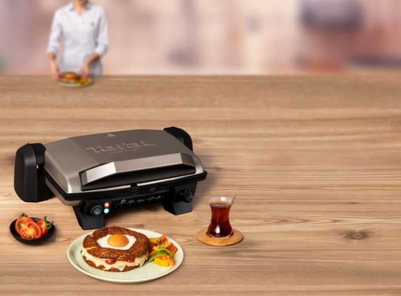 PANINI GRILL GC191E TOAST EXPERT 1800W TEFAL