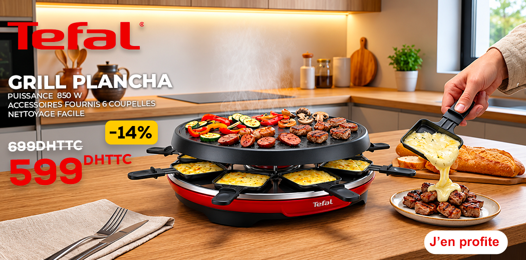 TEFAL - GRILLE PLANCHA